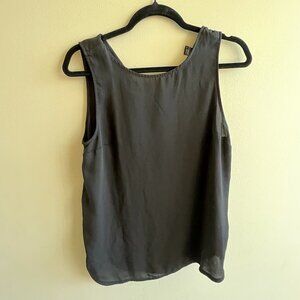 Sheer Sleeveless Blouse